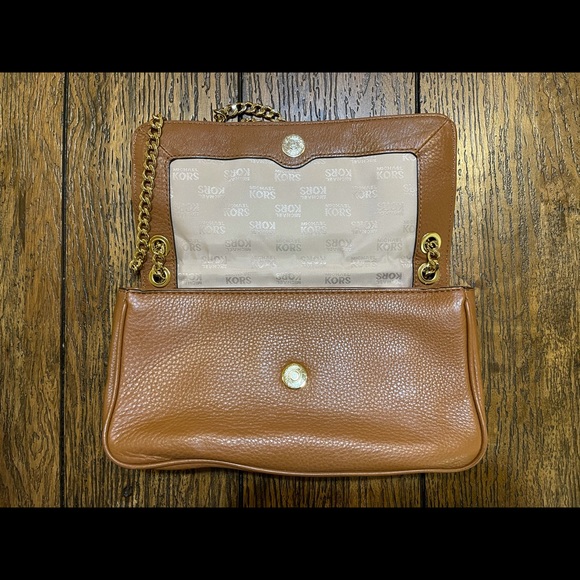 Michael Kors brown leather purse - Picture 2 of 2